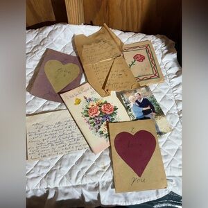 Vintage 1930s Mother’s Day notes and letter